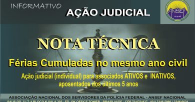 NOTA TÉCNICA – “PAGAMENTO DE FÉRIAS CUMULADAS DURANTE O MESMO ANO CIVIL” NOTA TÉCNICA – “PAGAMENTO DE FÉRIAS CUMULADAS DURANTE O MESMO ANO CIVIL”