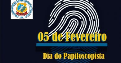 DIA DO PAPILOSCOPISTA DIA DO PAPILOSCOPISTA