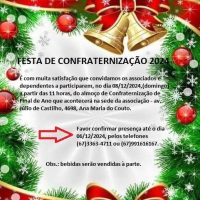 Convite Confraternização